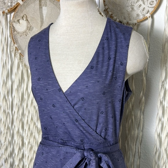 Toad&Co Women's Cue Sleeveless Belted Dress Size Large - Picture 3 of 10